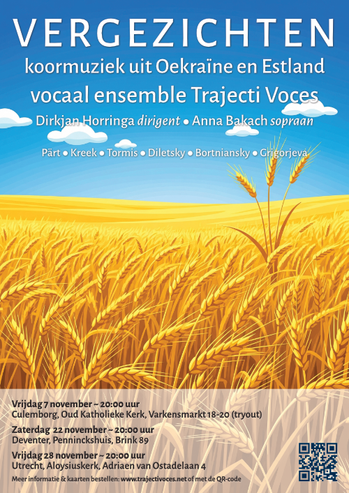 Trajecti Voces zingt 'Vergezichten'